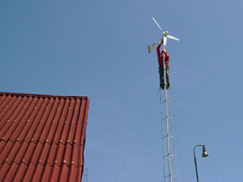 Oprava veternej elektrárne